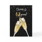 62nd Wedding Anniversary Champagne Toast