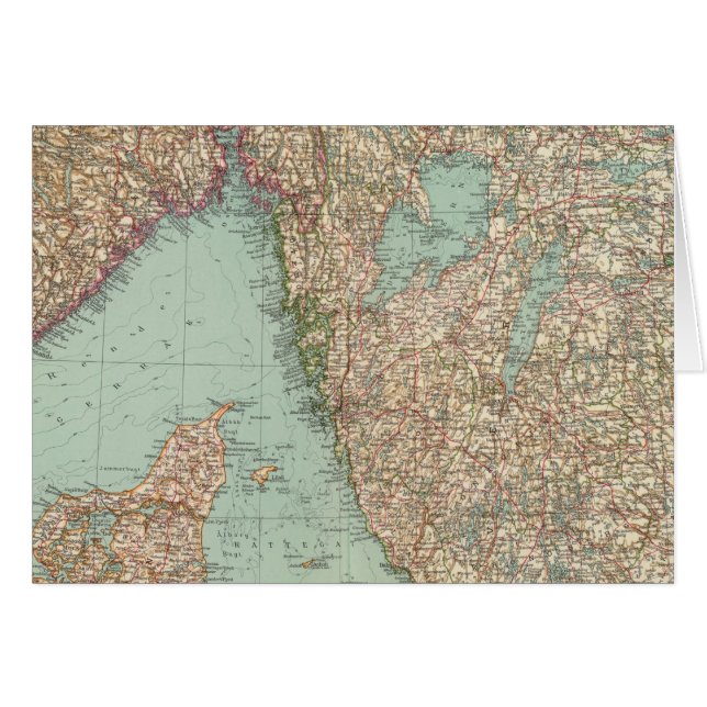 6364 Suède, Norvège du sud (Devant horizontal)