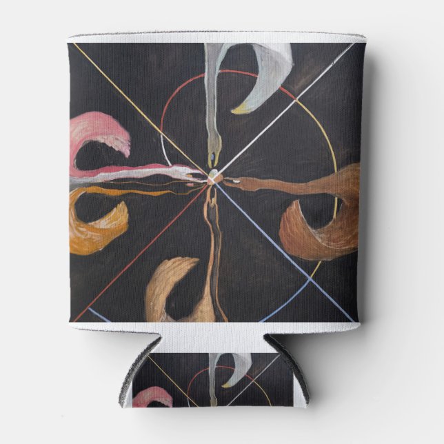 6386-Hilma af Klint Group IX SUW The Swan No.7 Can Cooler (Front)