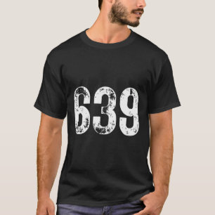 639 Area Code Saskatchewan Mobile Telephone Area C T-Shirt
