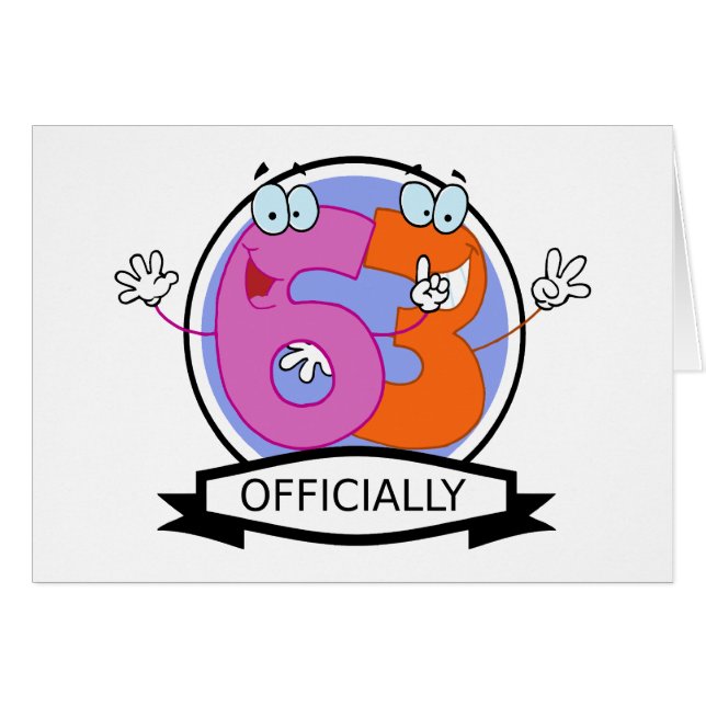 63 Anniversaire officiel (Devant horizontal)