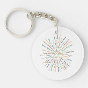 63 Carte des parcs nationaux Cadeaux US Park Campi