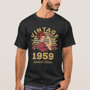 63 Year Old Gifts Vintage 1959 Limited Edition 63R T-Shirt