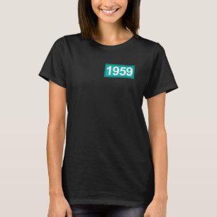 63 Year Old Vintage 1959 63rd Birthday T-Shirt