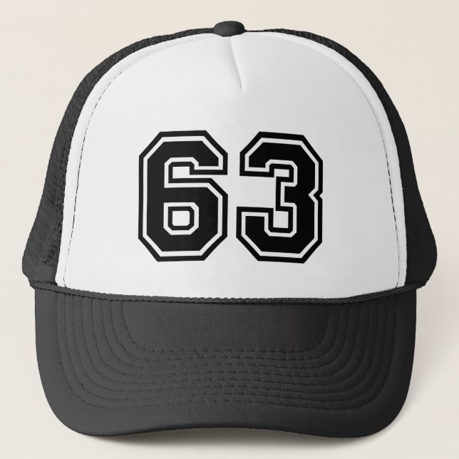 63rd Birthday Classic Trucker Hat (Front)