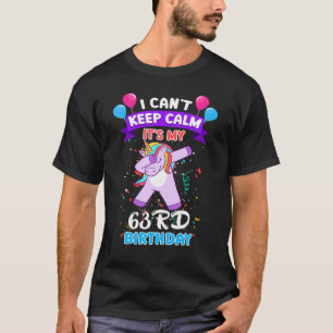 63th Birthday Unicorn  For 63 Years Old Women At A T-Shirt