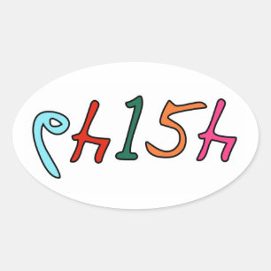 64154 OVAL STICKER
