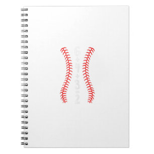 6432 Baseball Math Mom Dad Gift Funny 6432 Double  Notebook