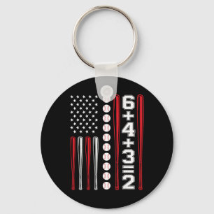 643 Sell Math Player Pitcher Boys Funny American F Keychain