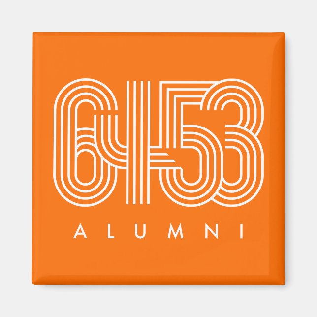 6453 ALUMNI magnet (Front)