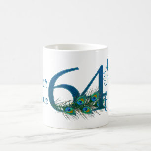 # 64 - 64th Wedding Anniversary or 64th Birthday Coffee Mug