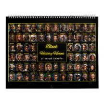 64 Héros de l'histoire des Noirs : un calendrier d