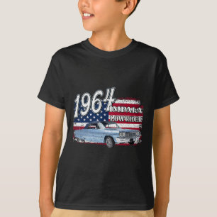 64 Impala Lowrider Ss 4th Of July American T-Shirt