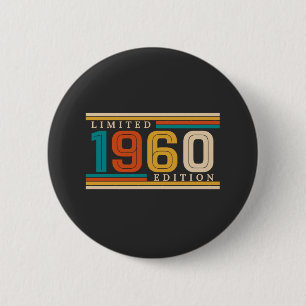  64th Birthday 2 Inch Round Button