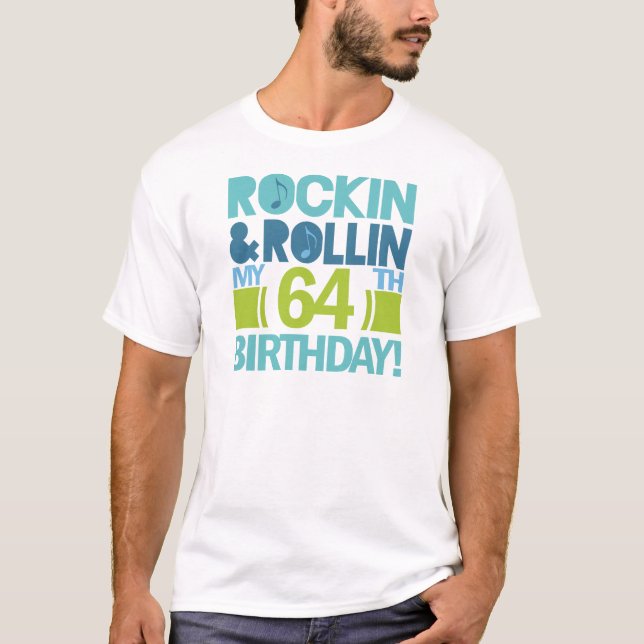 64th Birthday Gift Ideas T-Shirt (Front)