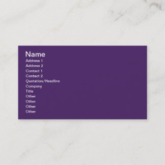 #65187A HEX CODE DARK PURPLE COLOR BACKGROUND TEMP BUSINESS CARD