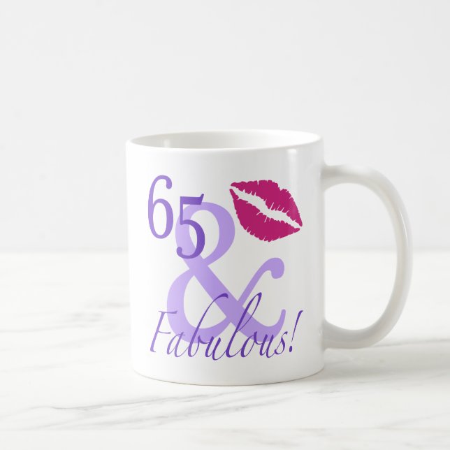 65 And Fabulous Coffee Mug (Right)