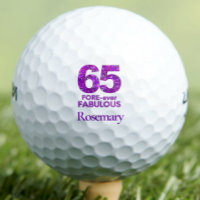 65 FORE-ever Fabulous Mom Gift – Purple Glitter