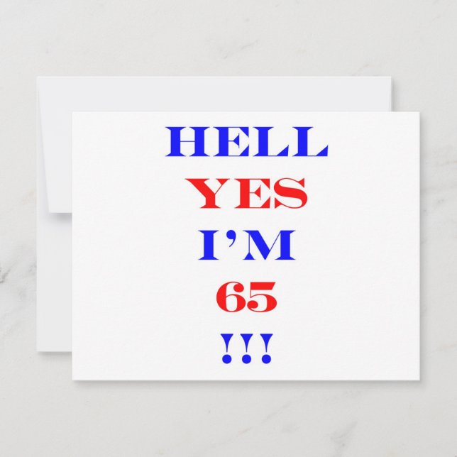 65 Hell yes (Front)