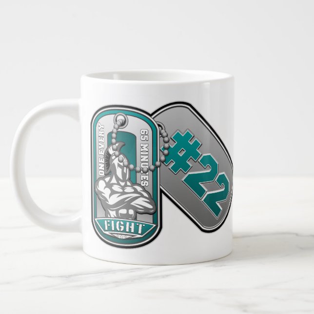 65 Minutes 20oz Large Coffee Mug (Left)