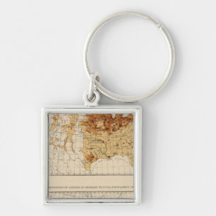 65 Natives Germany 1900 Keychain