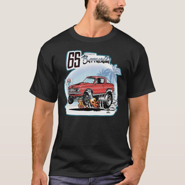 65 T-shirt classique Plymouth Barracuda (Devant)