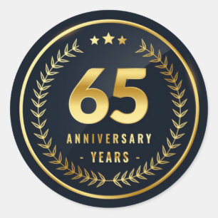 65 Year Anniversary Envelope Seal