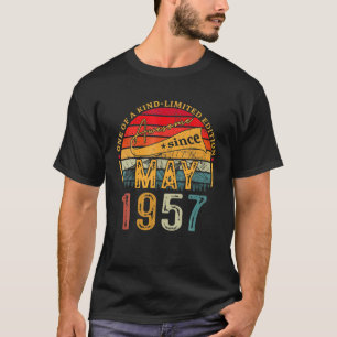 65 Year Old Awesome Since May 1957 Gifts 65Th Birt T-Shirt