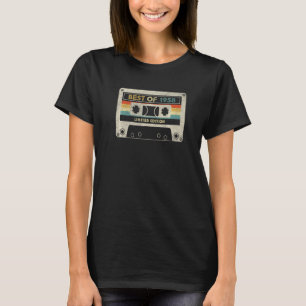 65 Year Old Best Of 1958 65th Birthday Cassette Ta T-Shirt