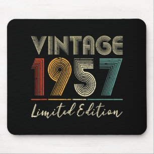65 Year Old Gifts Vintage 1957 Limited Edition 65t Mouse Pad