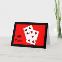 65 Years Is A Big Deal! Anniversary Card