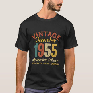 65 Years Old Gifts 65Th Birthday Gift Vintage Dece T-Shirt