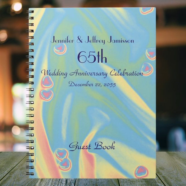 65e anniversaire de la fête Carnet des Coeurs du l (Créateur téléchargé)
