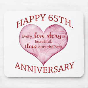65th. Anniversary Mouse Pad