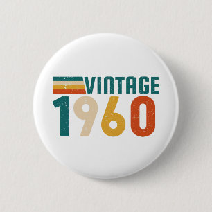 65TH BIRTHDAY 2 INCH ROUND BUTTON