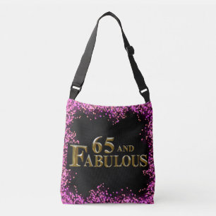 65th Birthday Crossbody Bag