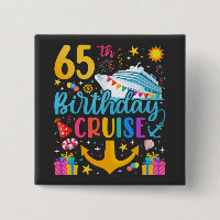 65th Birthday Cruise B-Day Party Square