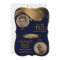 65th,Birthday Man age, art deco,Navy gold