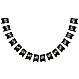 65th Birthday or Anniversary Party Sparklers Bunting Flags