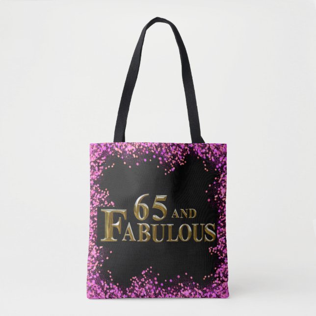 65th Birthday  Tote Bag (Front)