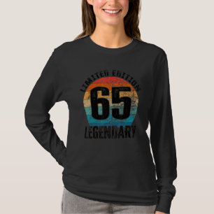 65th Birthday Vintage Legendary Bday T-Shirt