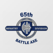 65th Infantry Division Battle Axe, static on front