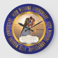 65th Wedding Anniversary Photo Keepsake