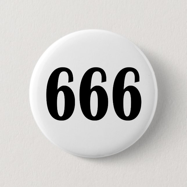 666 2 INCH ROUND BUTTON (Front)