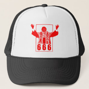 666 Pope Trucker Hat