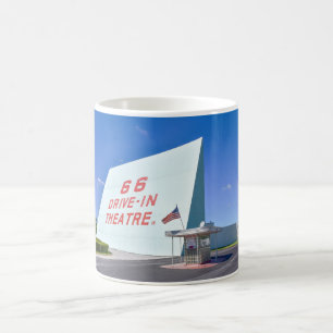 66 Drive-In Theatre, Route 66, Carthage, Missouri Coffee Mug
