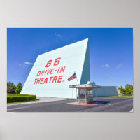 66 Drive-In Theatre, Route 66, Carthage, Missouri
