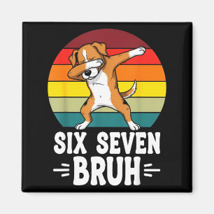 67 Animals Funny 67 Brainrot Youth Kids Dog 67  Magnet