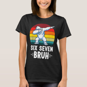 67 Animals Funny 67 Brainrot Youth Kids Yeti 67  T-Shirt