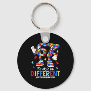 67 autism awareness six seven boys to be different keychain